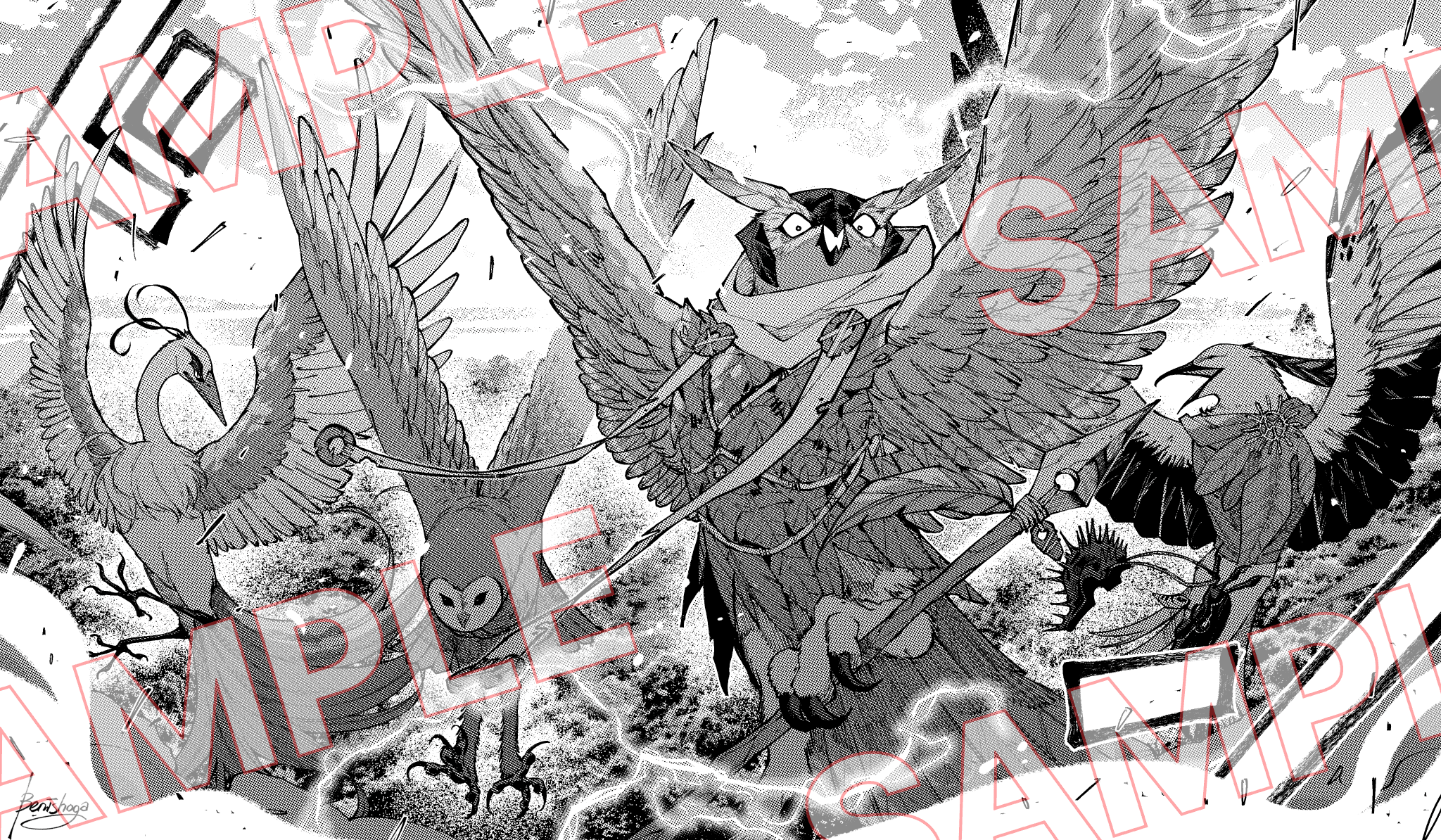 "Birds of cEDH" Playmat by Benish0ga